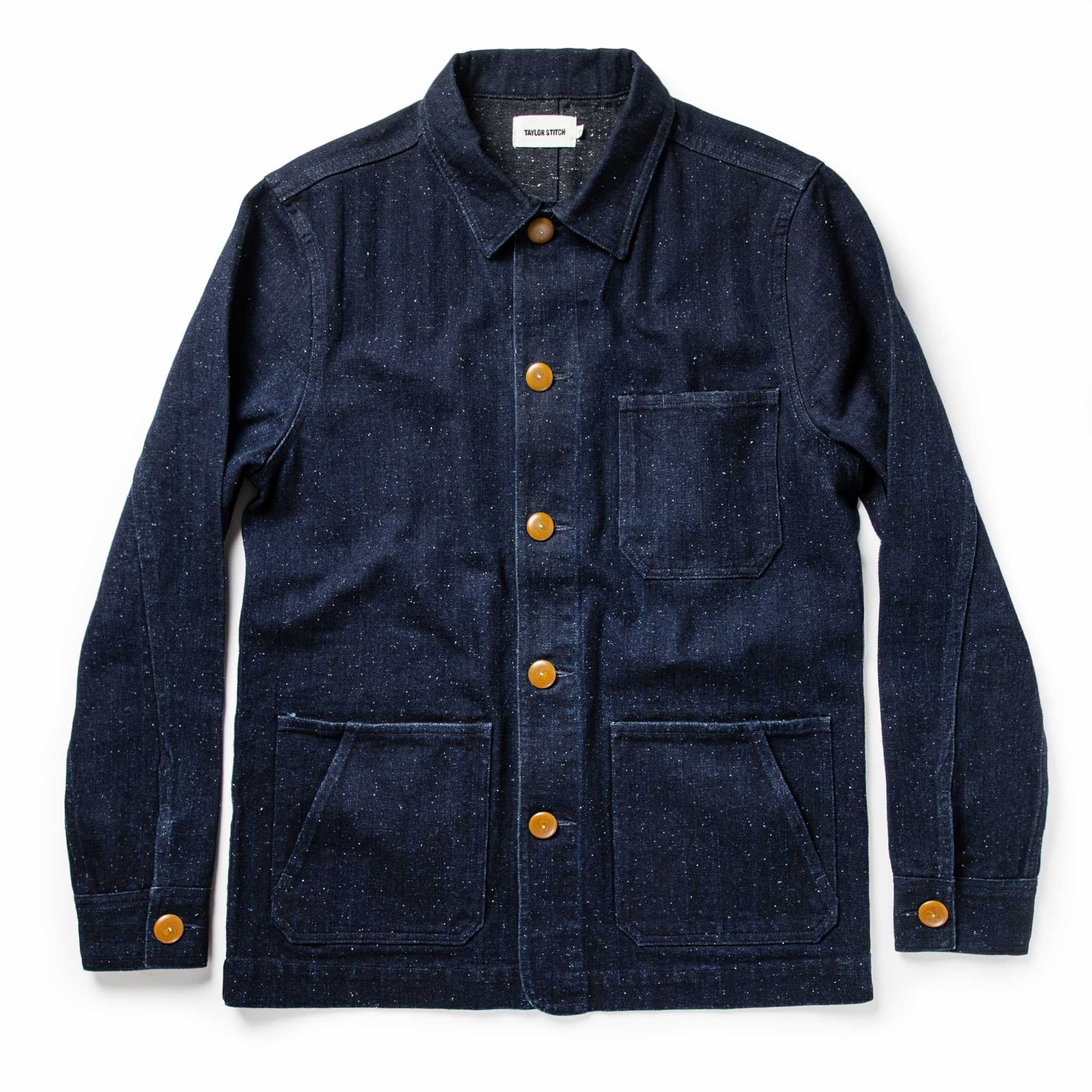 Rccuv Ojai Jacket in Indigo Herringbone