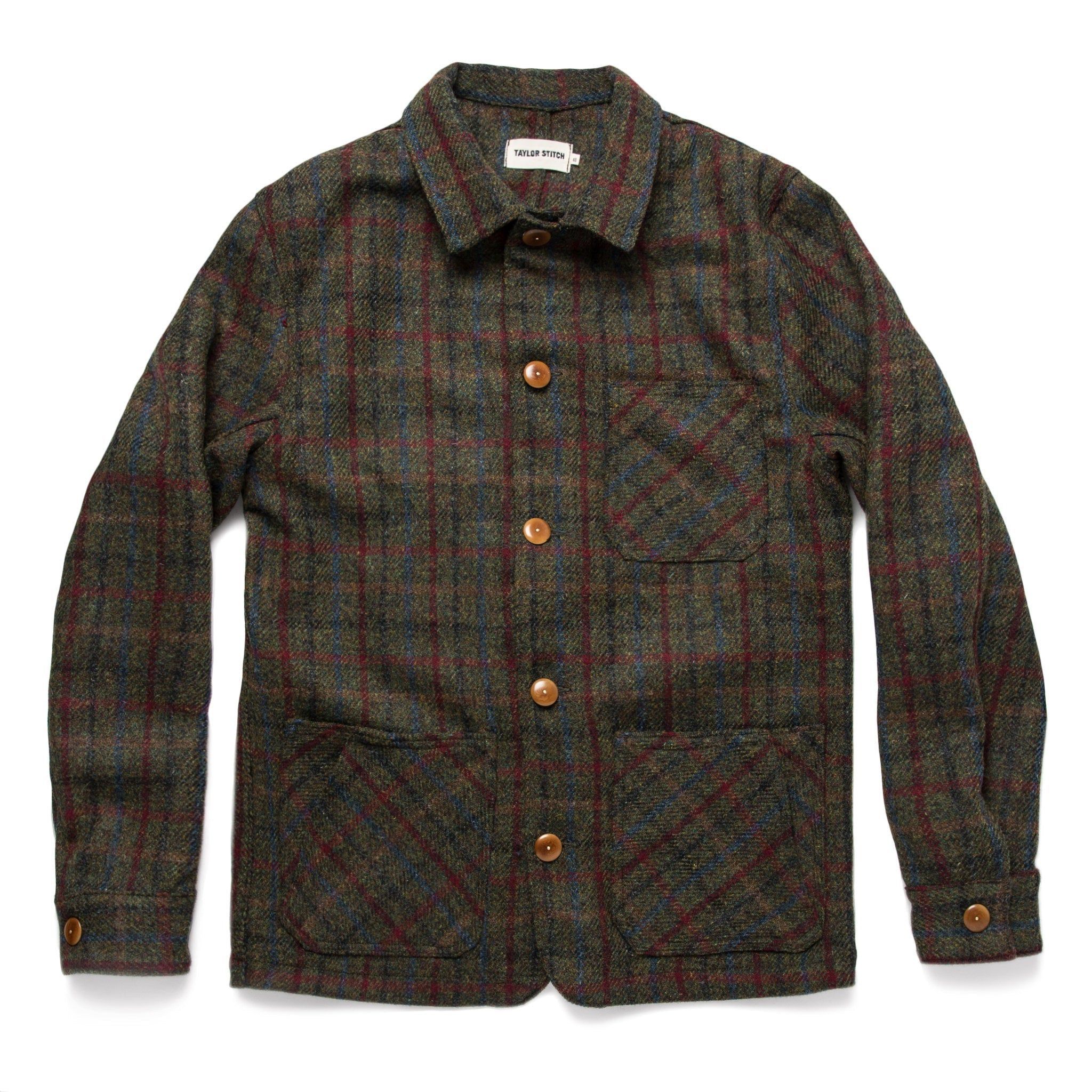 Rccuv Ojai Jacket in Harris Tweed Plaid