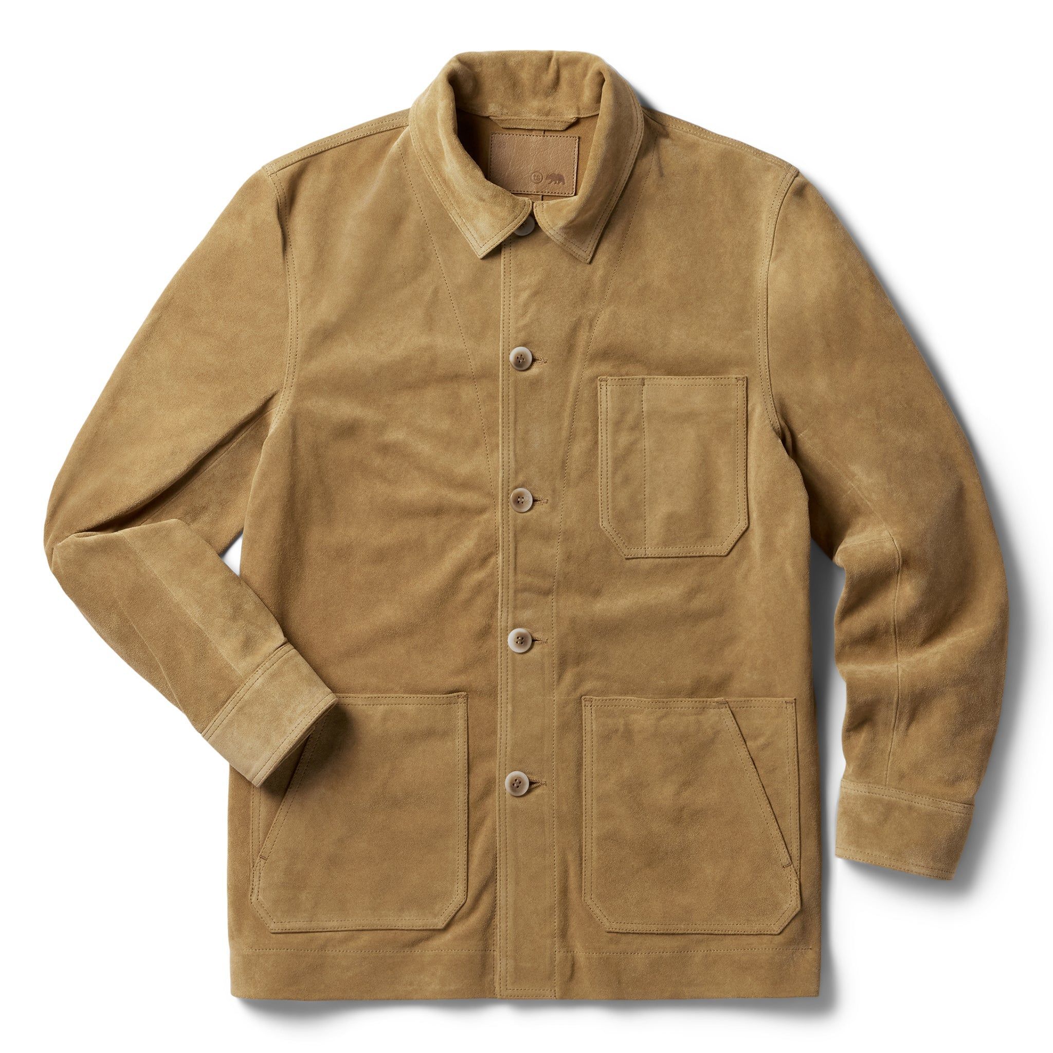 Rccuv Ojai Jacket in Cognac Suede