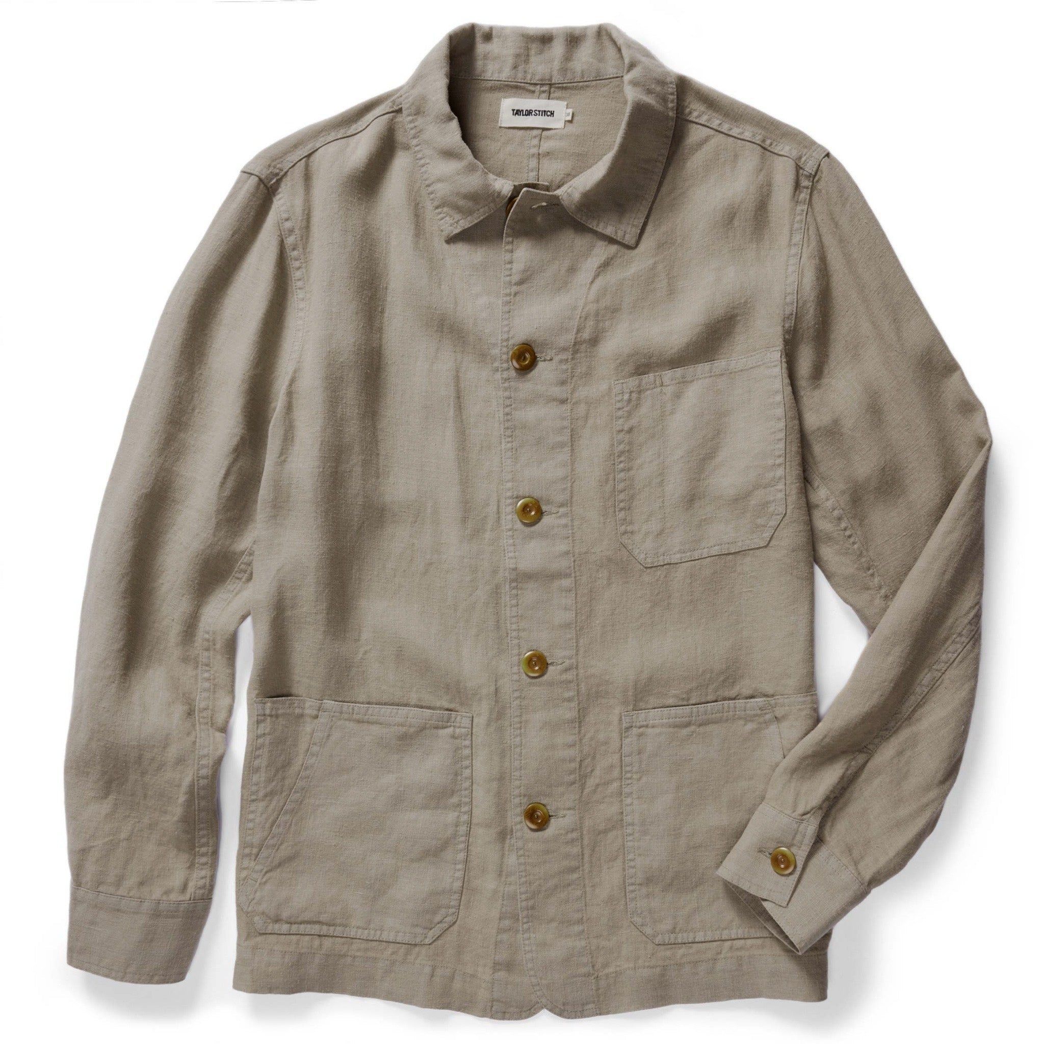 Rccuv Ojai Jacket in Arid Eucalyptus Hemp