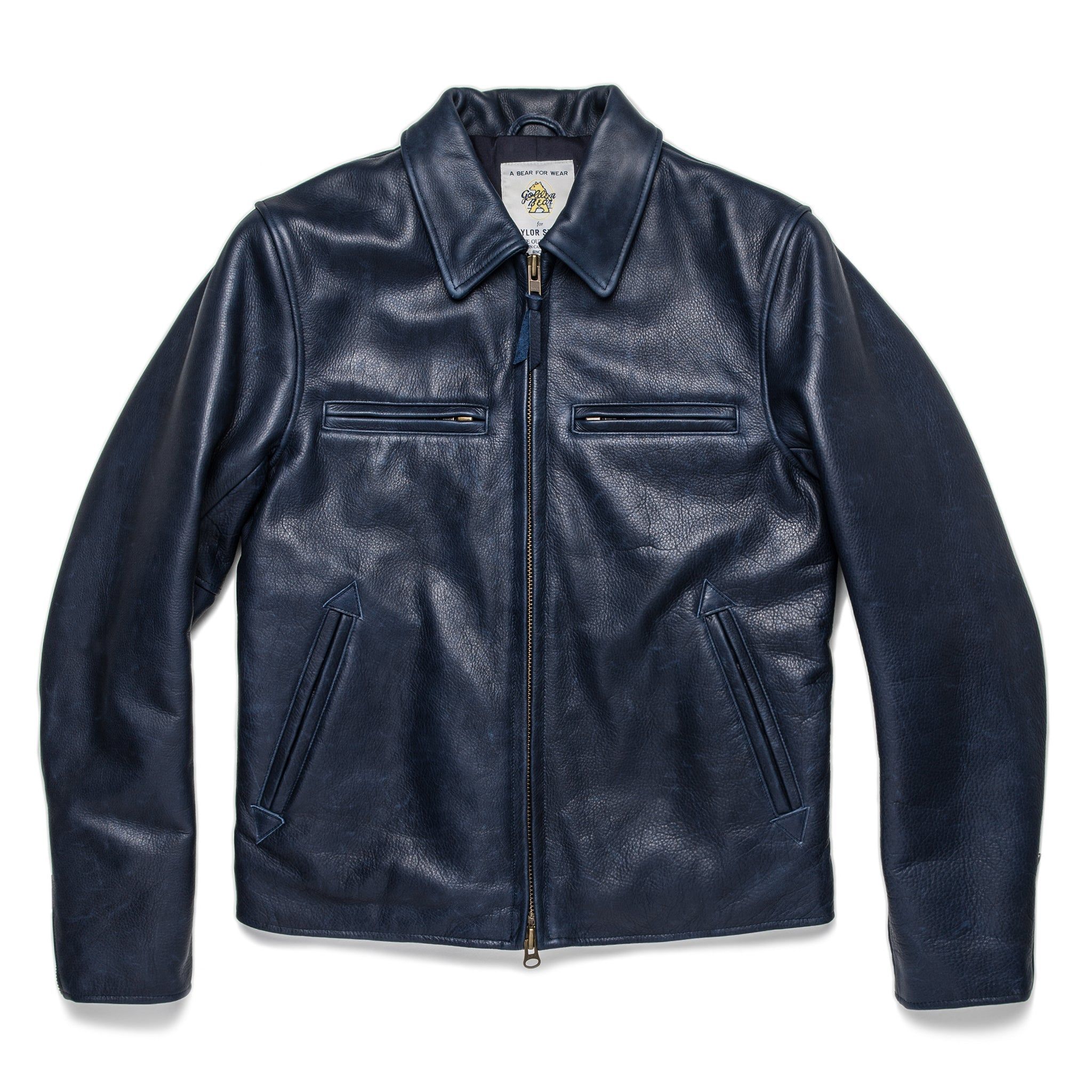 Rccuv Moto Jacket in Midnight Steerhide