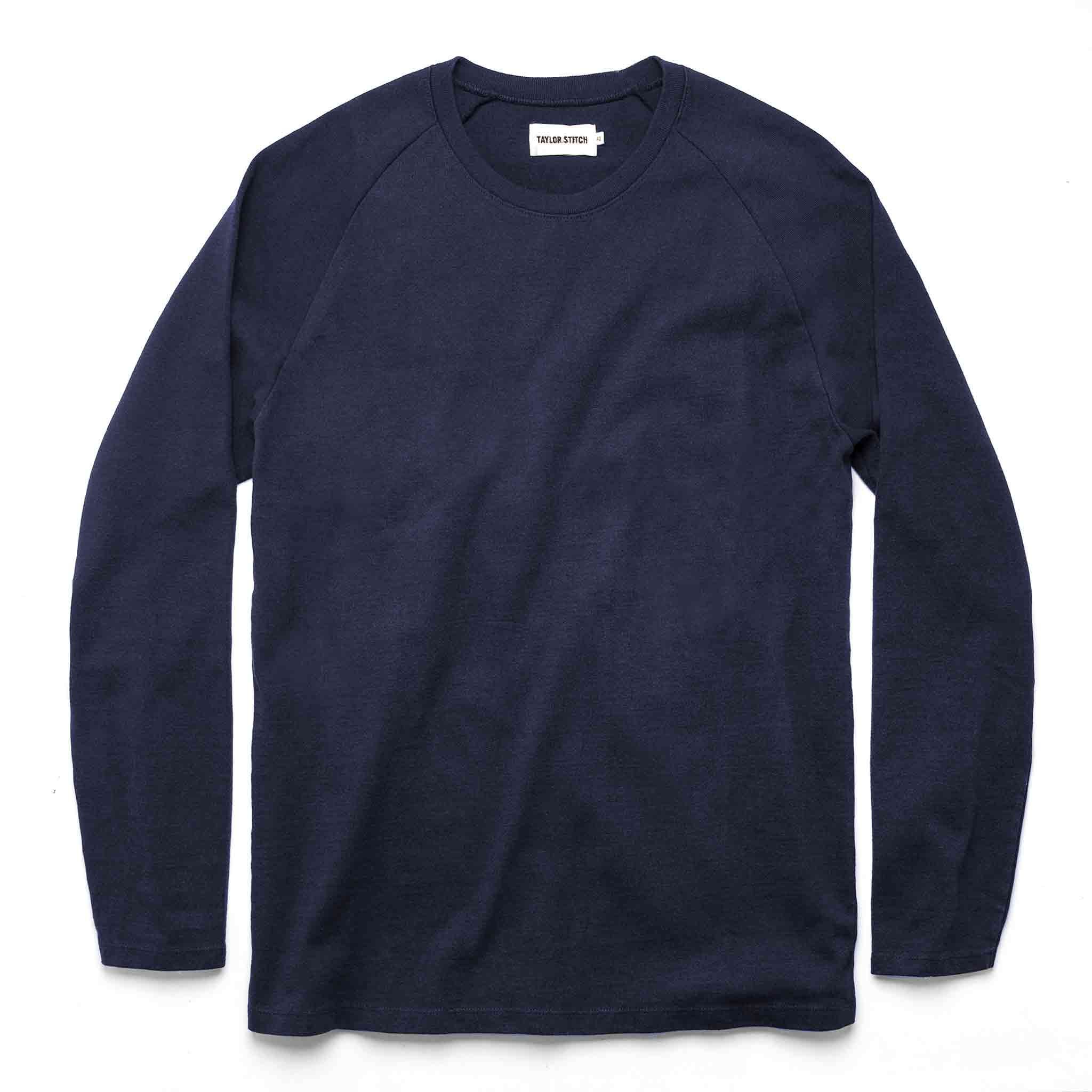 Rccuv Heavy Bag Long Sleeve in Navy