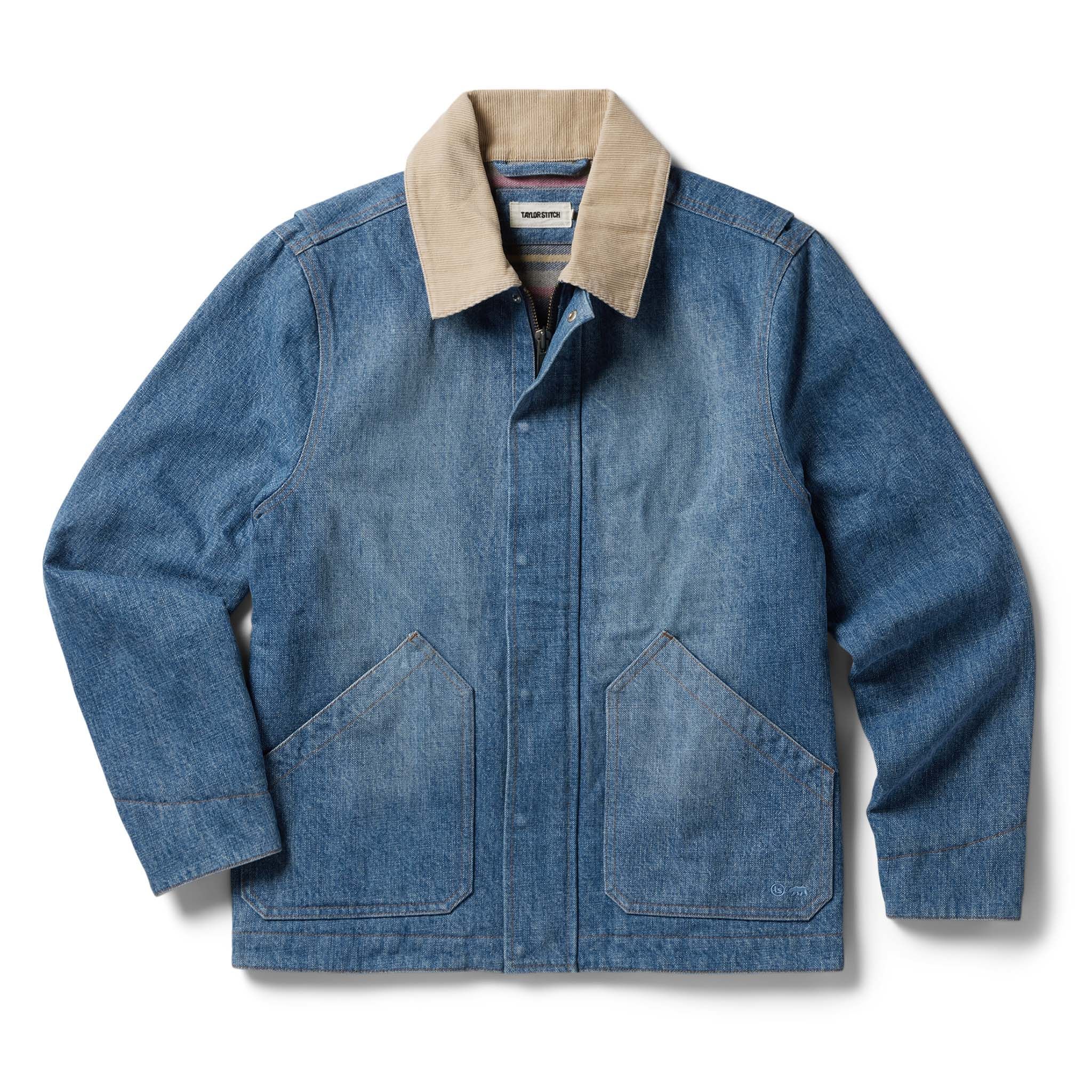 Rccuv Workhorse Jacket in Fletcher Wash Organic Selvage