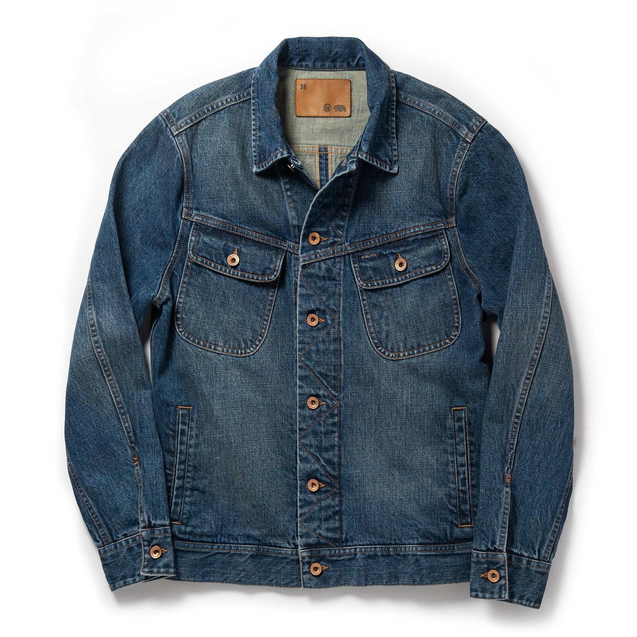 Rccuv Long Haul Jacket in 18-Month Wash Organic Selvage