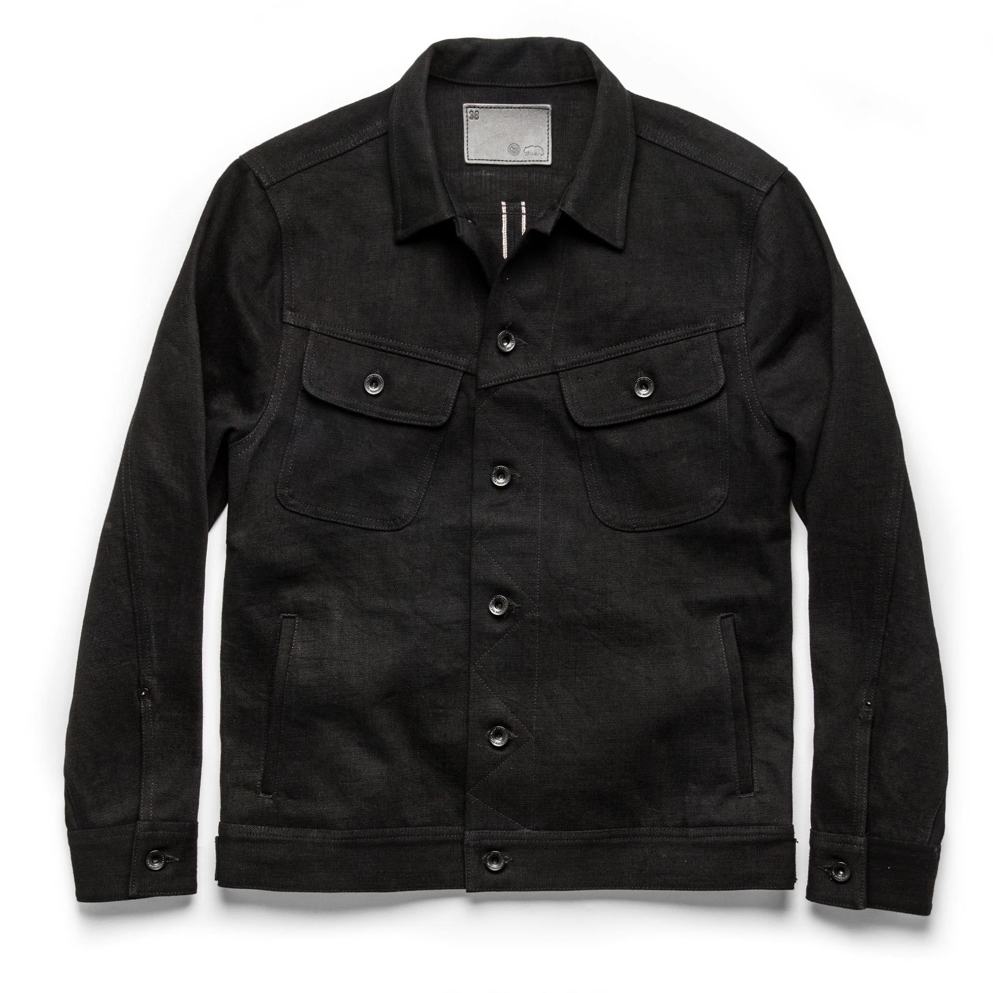 Rccuv Long Haul Jacket in Black Selvage