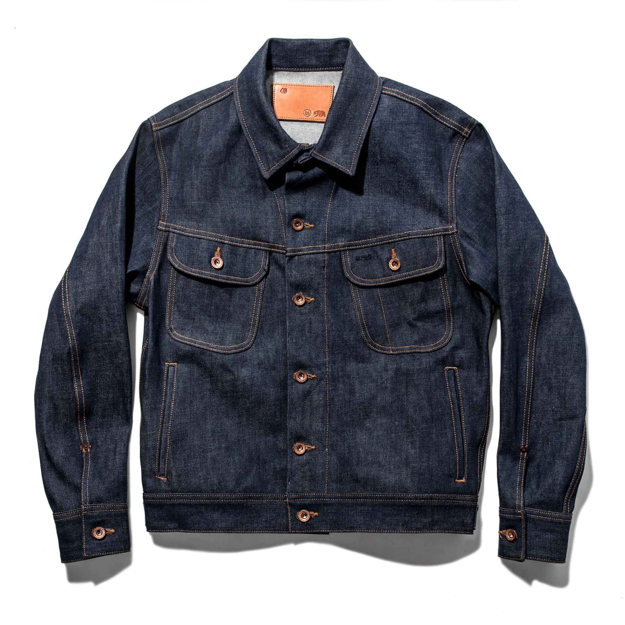 Rccuv Long Haul Jacket in 110 Year Denim