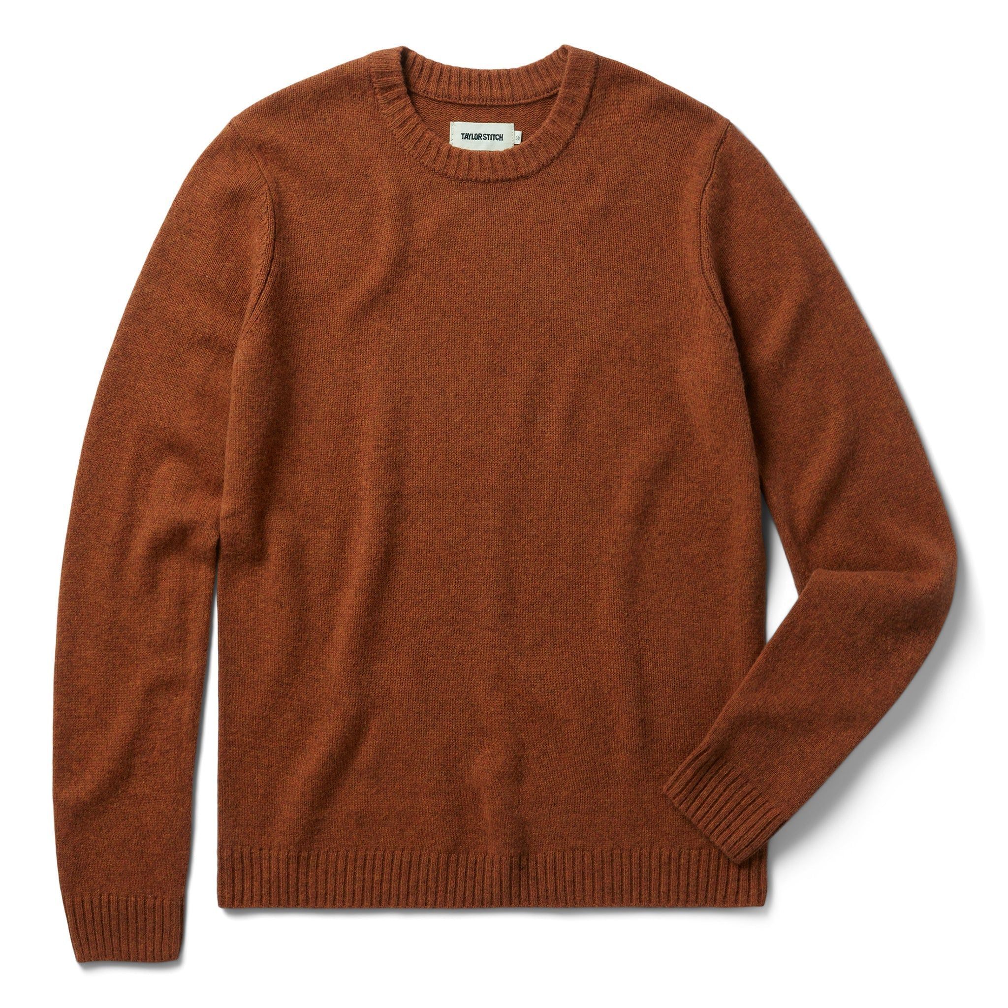 Rccuv Lodge Sweater in Rust