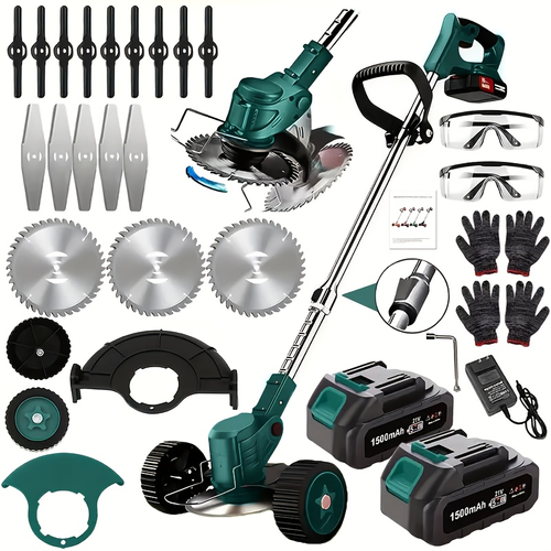 Wheeled Electric Lawn Trimmer