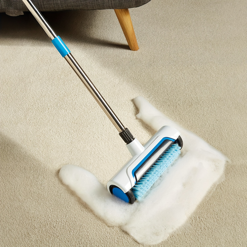 Stand-Up Rug Scrubber