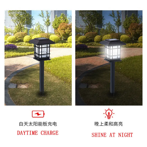 Outdoor Led Solar Lawn Light Solar Garden Led Lights for Walkway Lawn Backyard
