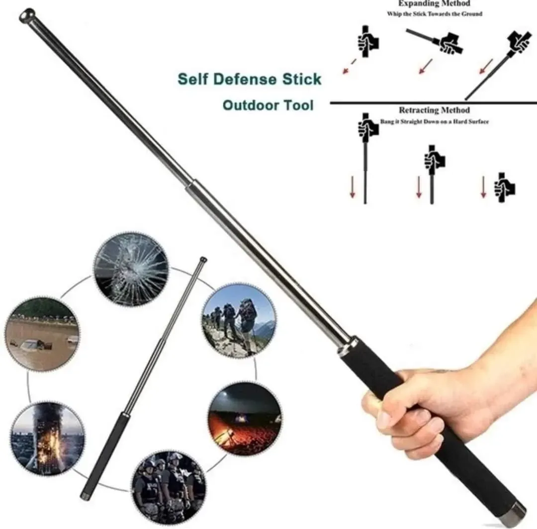 Self Defense MDR Tactical Rod (Heavy Metal and Extendable)