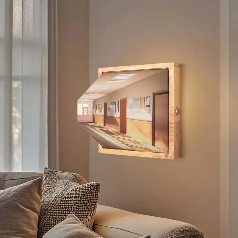 3D Wall Light Touch Control Colors