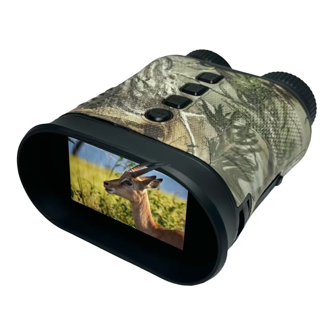 Night Vision Goggles, 4K Night Vision Binoculars, 2200mAH Rechargeable IR Night Vision, 8X Digital Zoom 3-inch HD Screen Binoculars for Outdoor Enthusiasts and Animal Watchersnight Vision Scope