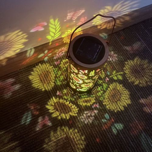Solar Sunflower Outdoor Lights