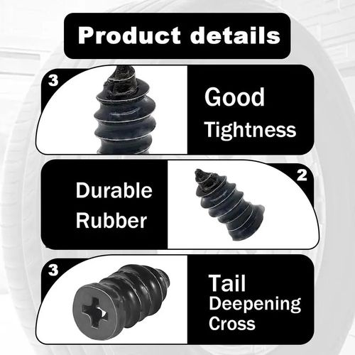Tire Repair Rubber Nails Set