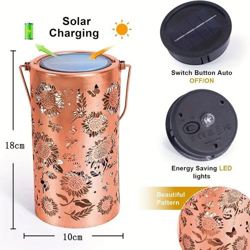 Solar Sunflower Outdoor Lights