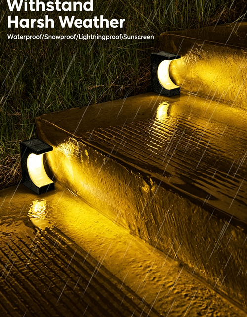 Solar Crescent Step Light