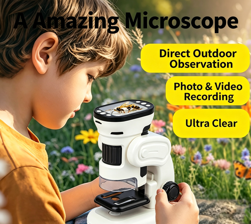 Children's LED Science Microsc