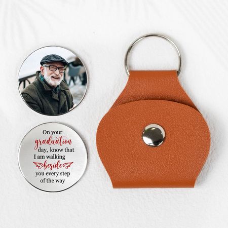 Graduation Walking Beside You Every Step - Personalized Pocket Hug