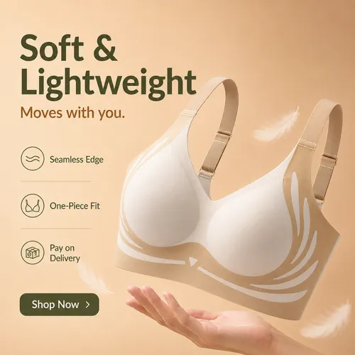 🚀Hot sale🔥COD！Women Push Up Anti Sagging Wireless Bra Vest For Lift And Support