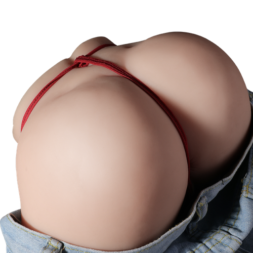 2กก. ช่องคลอดทวารหนักแบบใช้คู่ของนักแสดงจำลองก้นซิลิโคน