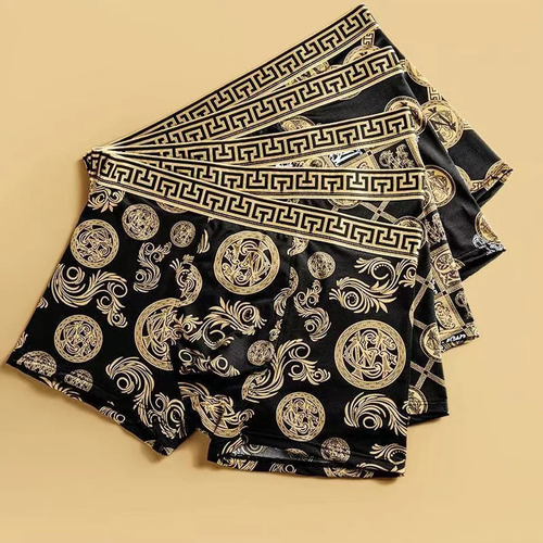 HOT SALE 5-Pack Men's Breathable Antibacterial Boxer Briefs