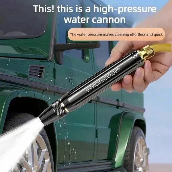 Powerful High-Pressure  Watering Kit Metal Garden Water Guns