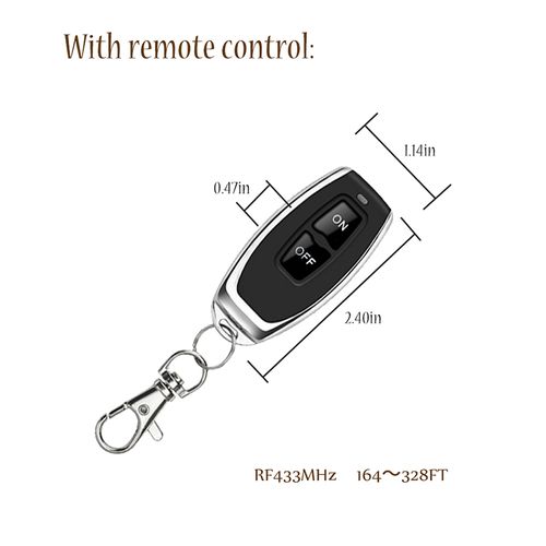 Smart RF433MHz Remote Control Switch