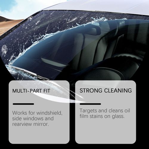 Car Glass Coating Oil Film Stain Removal Windshield Wash Brush