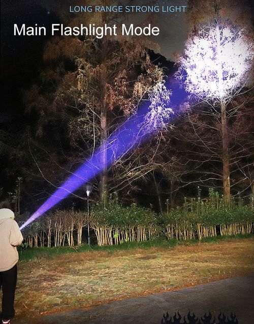 Super Bright Rechargeable Led Emergency Flashlight