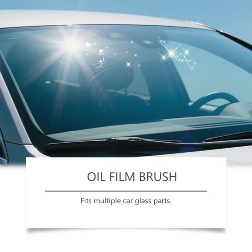 Car Glass Coating Oil Film Stain Removal Windshield Wash Brush