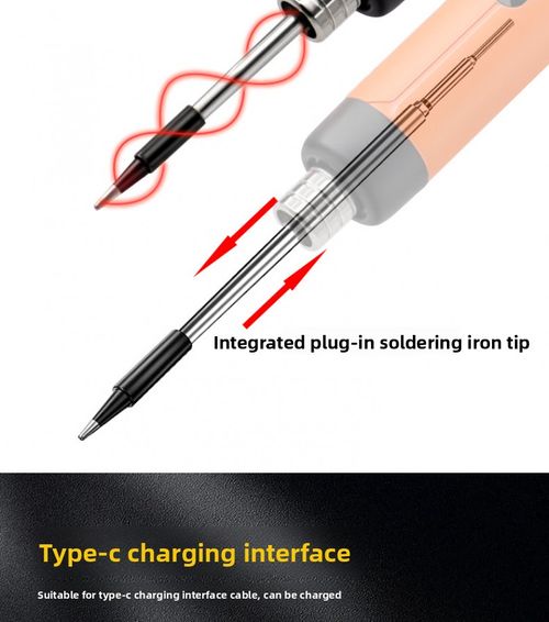 Portable Non-Display 800mAh Lithium Battery Soldering Iron Standard Set
