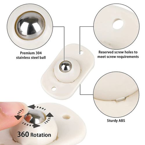 Heavy Duty 360° Rotating Moving Wheels(12 pieces)
