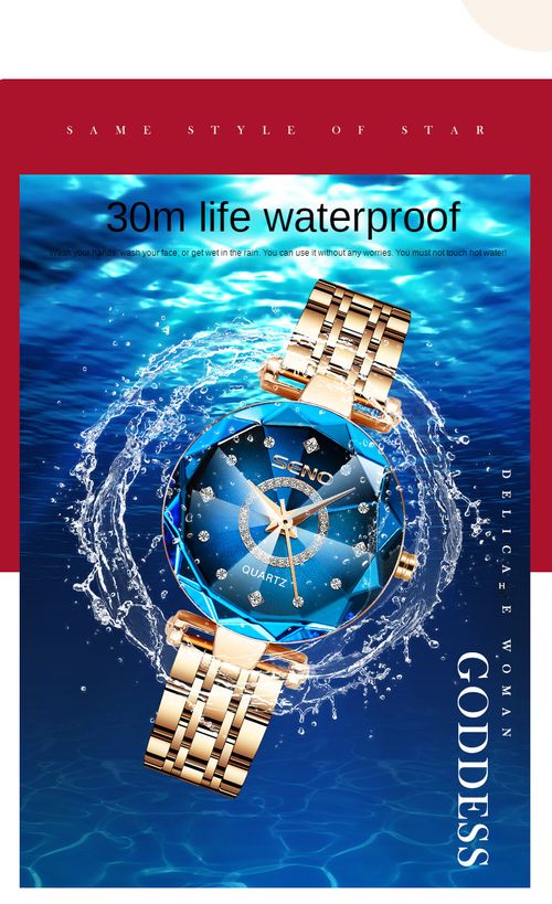 Luxury Shinning Diamond Stainless Steel Quartz