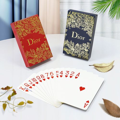 High-end gold and silver poker black core paper poker party gift entertainment