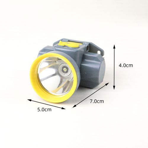 Ultra-long battery life outdoor head-mounted flashlight