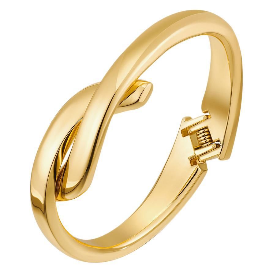 High-end open geometric winding bracelet alloy bracelet