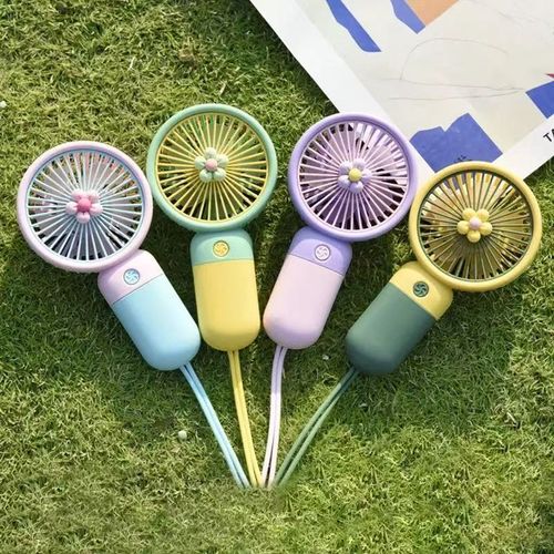 Handheld Mini Fan Portable USB Charging Convenient Creative Small Fans Catapult Pocket Hand-held Fan Wedding Gift