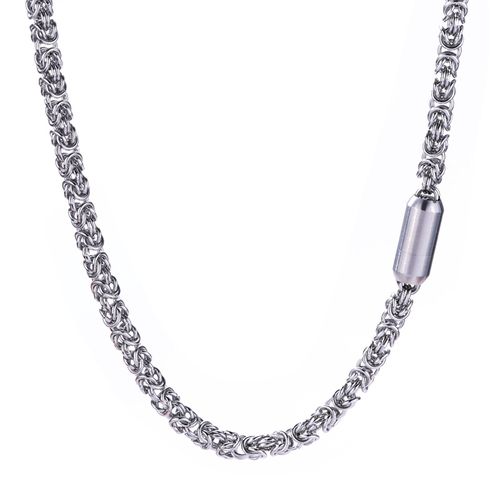 Street punk style domineering men's chain necklace bracelet
