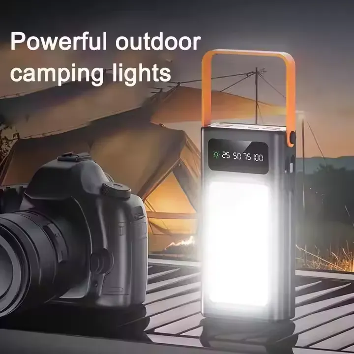 Large Capacity Outdoor Camping Lantern with 160000 mAh Power Bank USB Multi-Port Power Bank