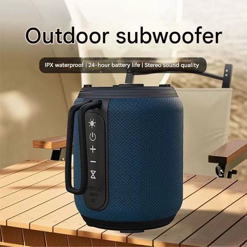 Outdoor Car Portable Waterproof Bluetooth Speaker