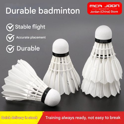 6-pack badminton indoor and outdoor training balls
