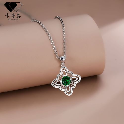 Celtic knot necklace high-end fashion jewelry