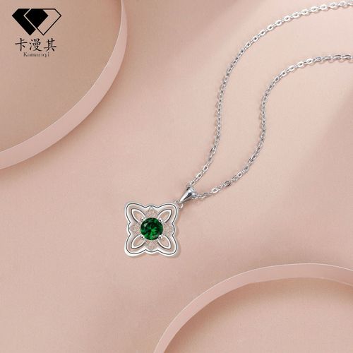 Celtic knot necklace high-end fashion jewelry