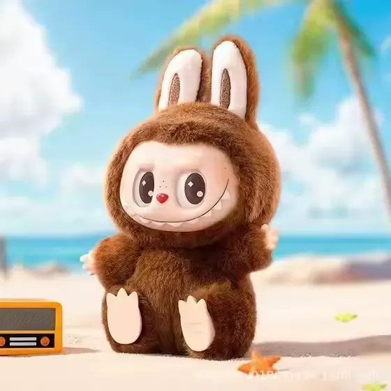 Labubu Monster Box Toy Sit Down Party Series Vinyl Plush Doll Blind Box Model Pack Keychain Gift Desktop Decoration
