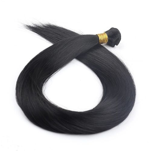 Wigs, straight hair, synthetic fiber, straight hair, weft extensions