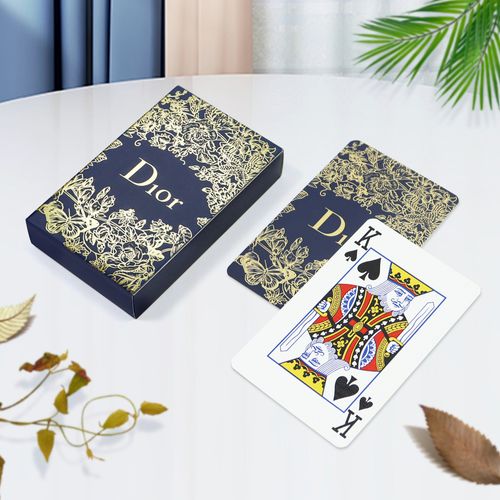 High-end gold and silver poker black core paper poker party gift entertainment