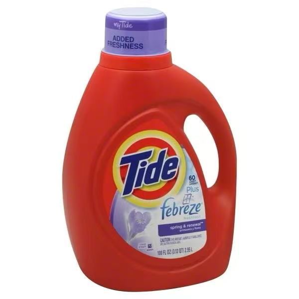 The fragrance lasts for April laundry detergent