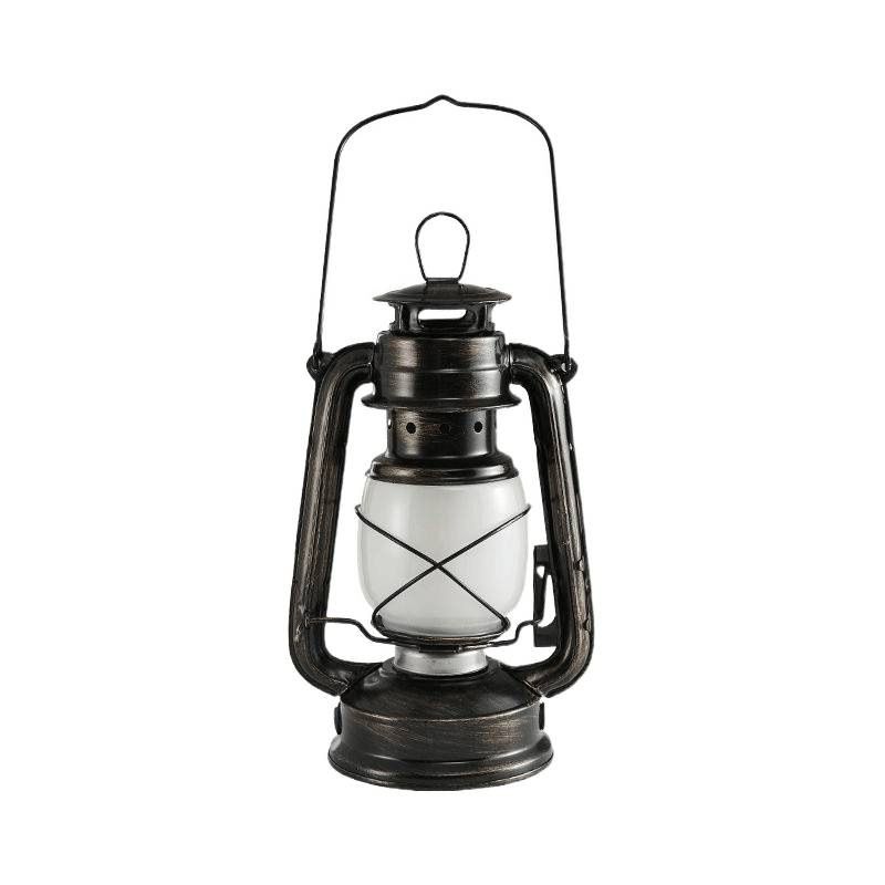 Camping Lantern Portable Retro Lantern Rechargeable Kerosene Lantern Camp Lantern Emergency Lantern Tent Lantern Iron Ornaments