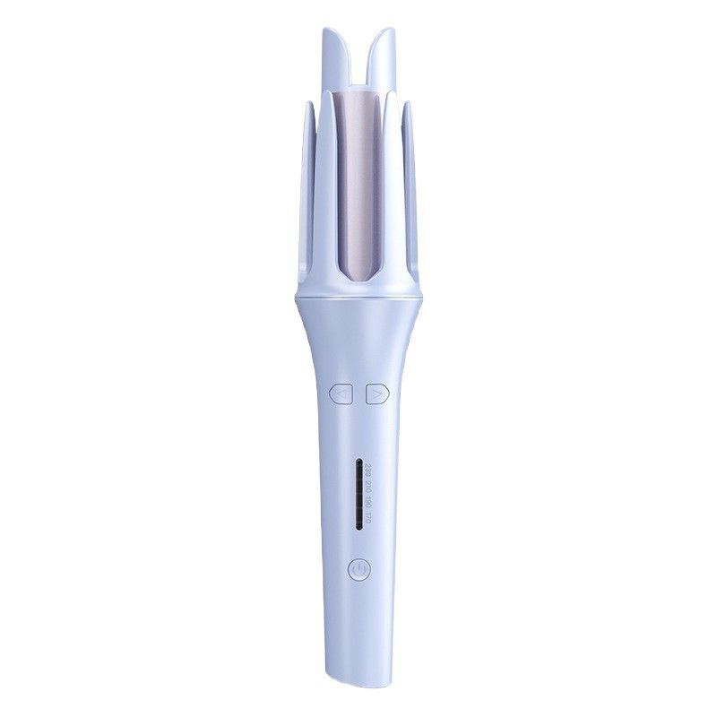 Portable electric rotating hair curler